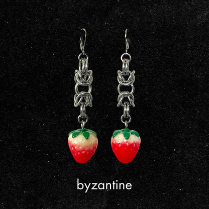 Strawberry Earrings