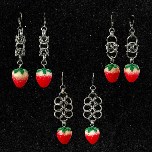 Strawberry Earrings